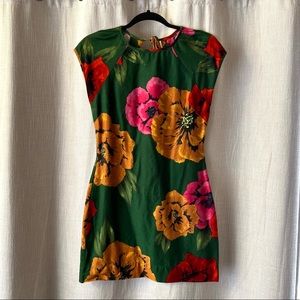 RARE FARM Rio Floral Dress